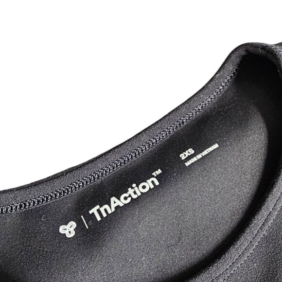 Aritzia TNAction Buttersoft Cropped Short Sleeve Tee, Black, Size 2XS - Picture 4 of 7